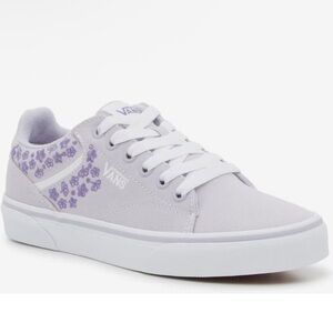 BNIB Vans Seldan Lavender Floral Sneakers
